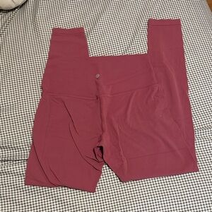 PINK LULULEMON ALIGN LEGGINGS